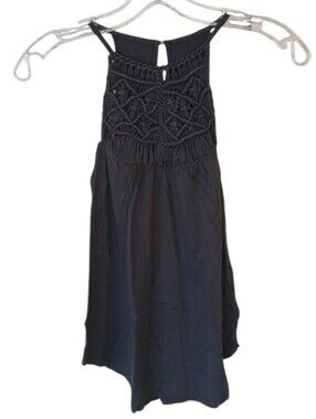 American Eagle Outfitters Soft & Sexy Crochet-Detail Sleeveless Top Size XS